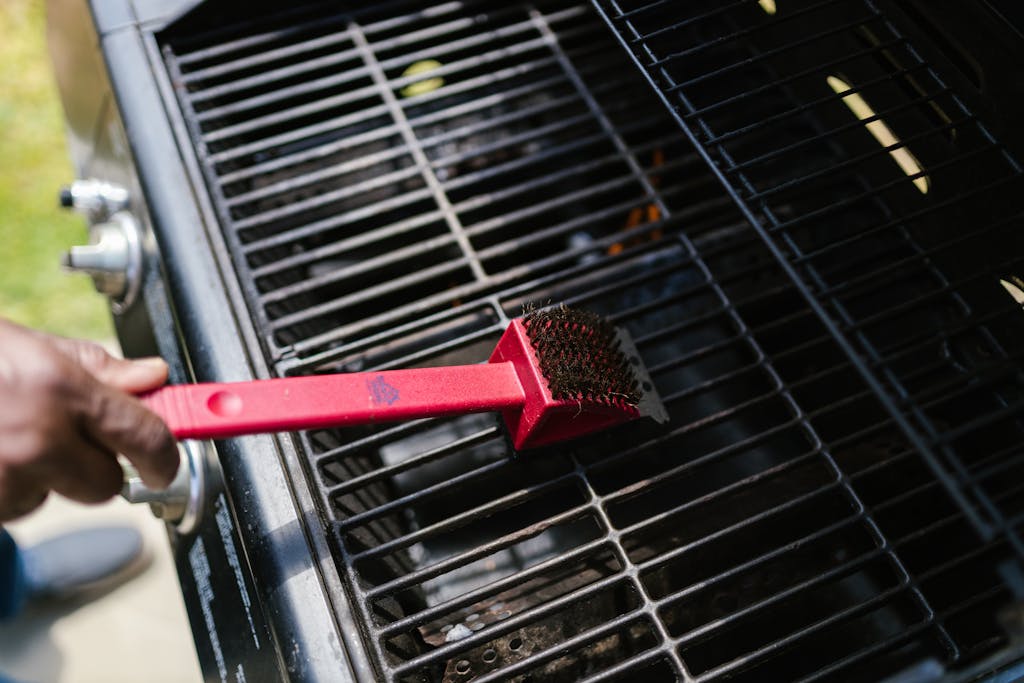 Grill borstel