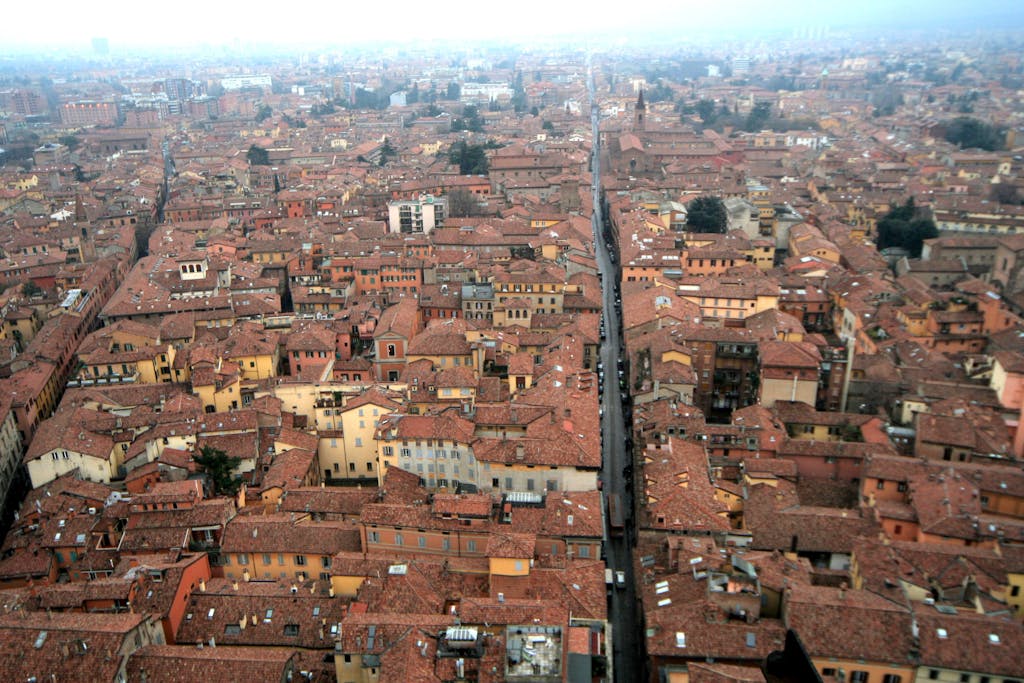 De italiaanse keuken in Emilia-Romagna, Bologna