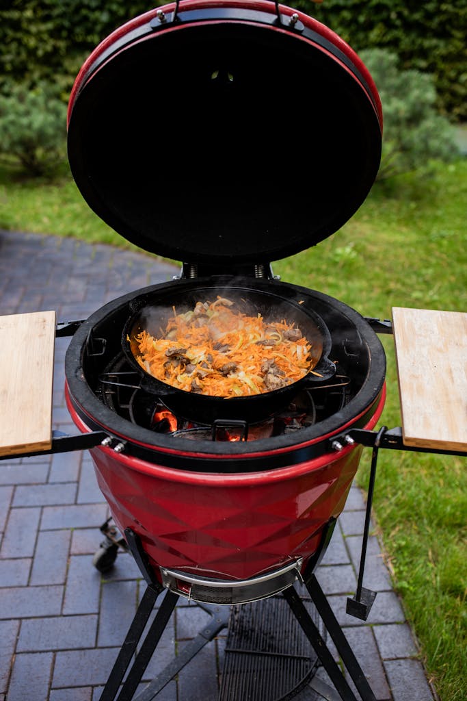 Kamado barbecue